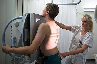 Radiologische Untersuchung im Spitalzentrum Biel